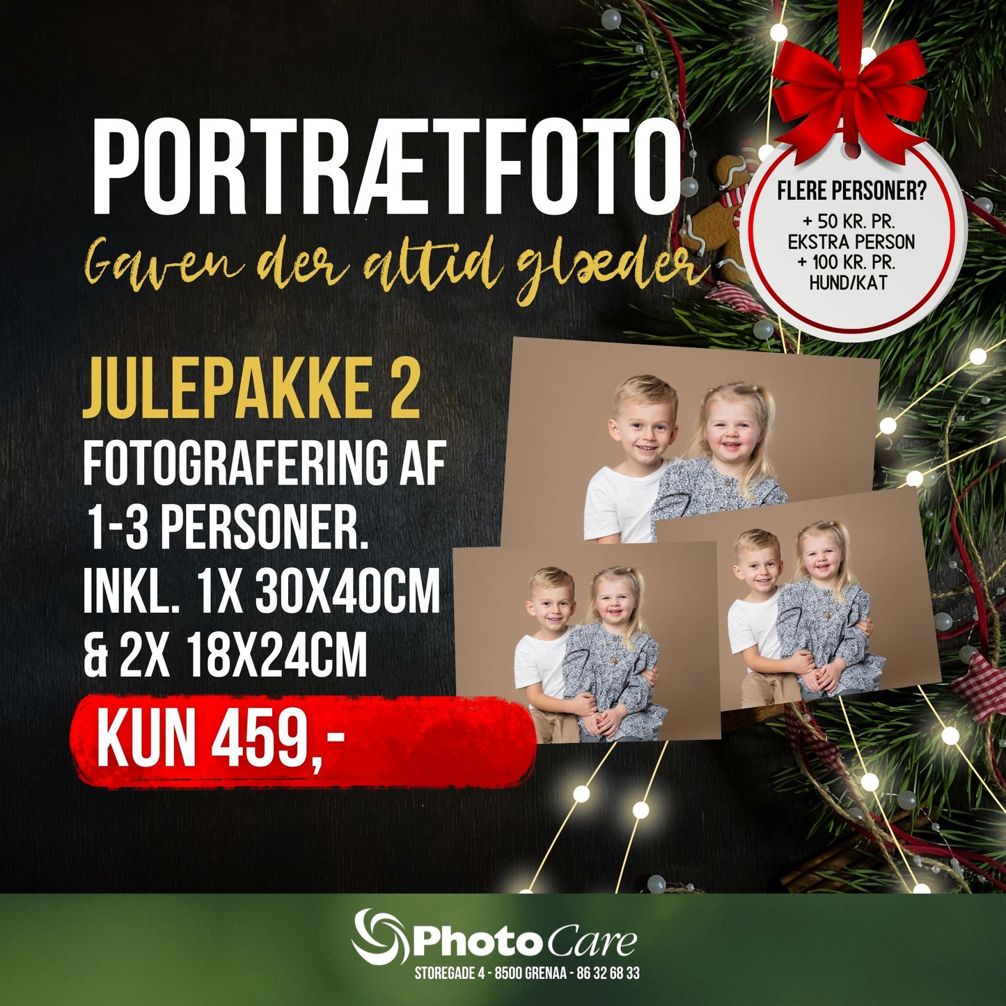 Gavekort; Julepakke 2